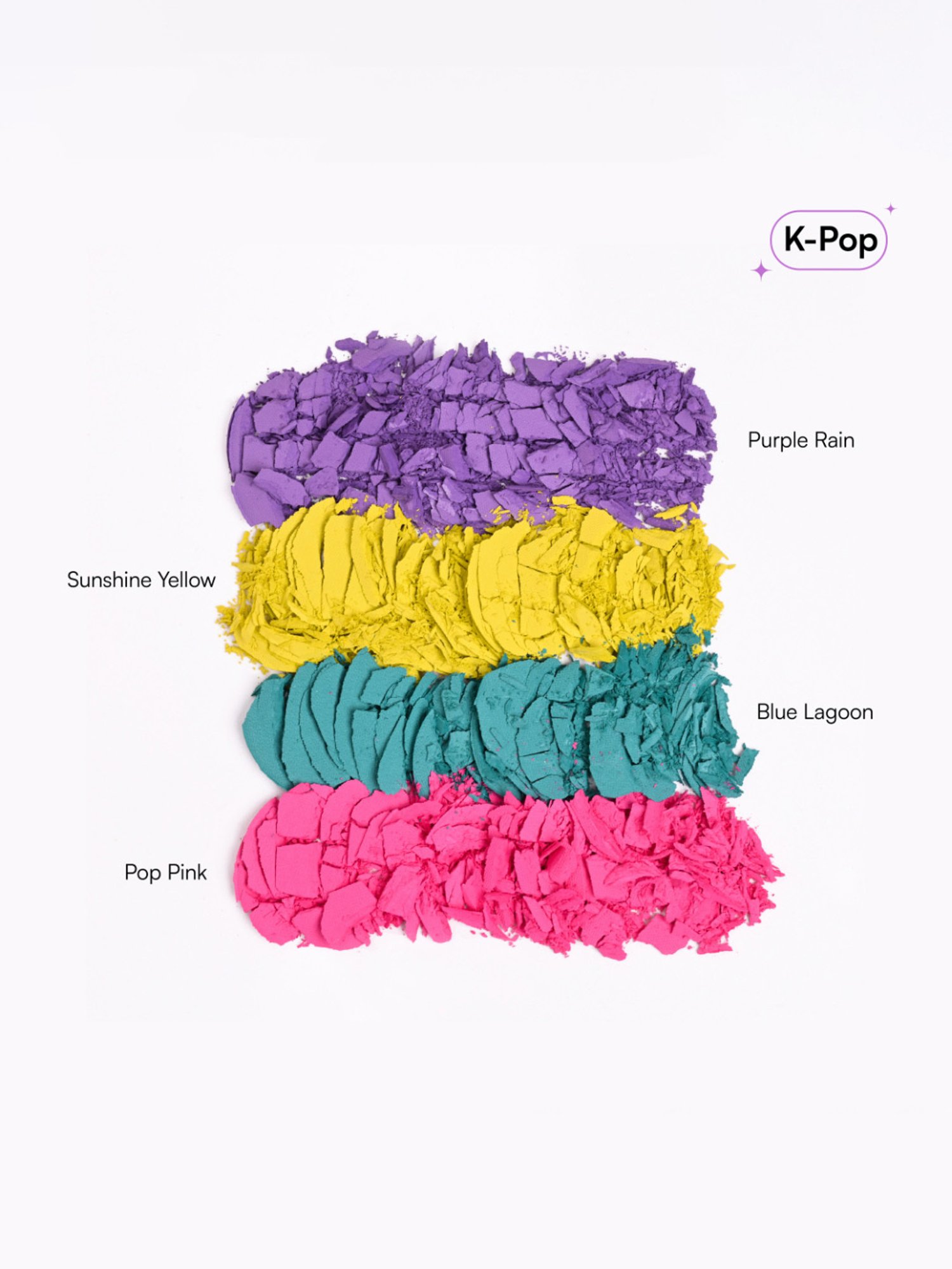 Gush Eye Like It Stacked Eyeshadow Palette K-Pop - 3.6 gm