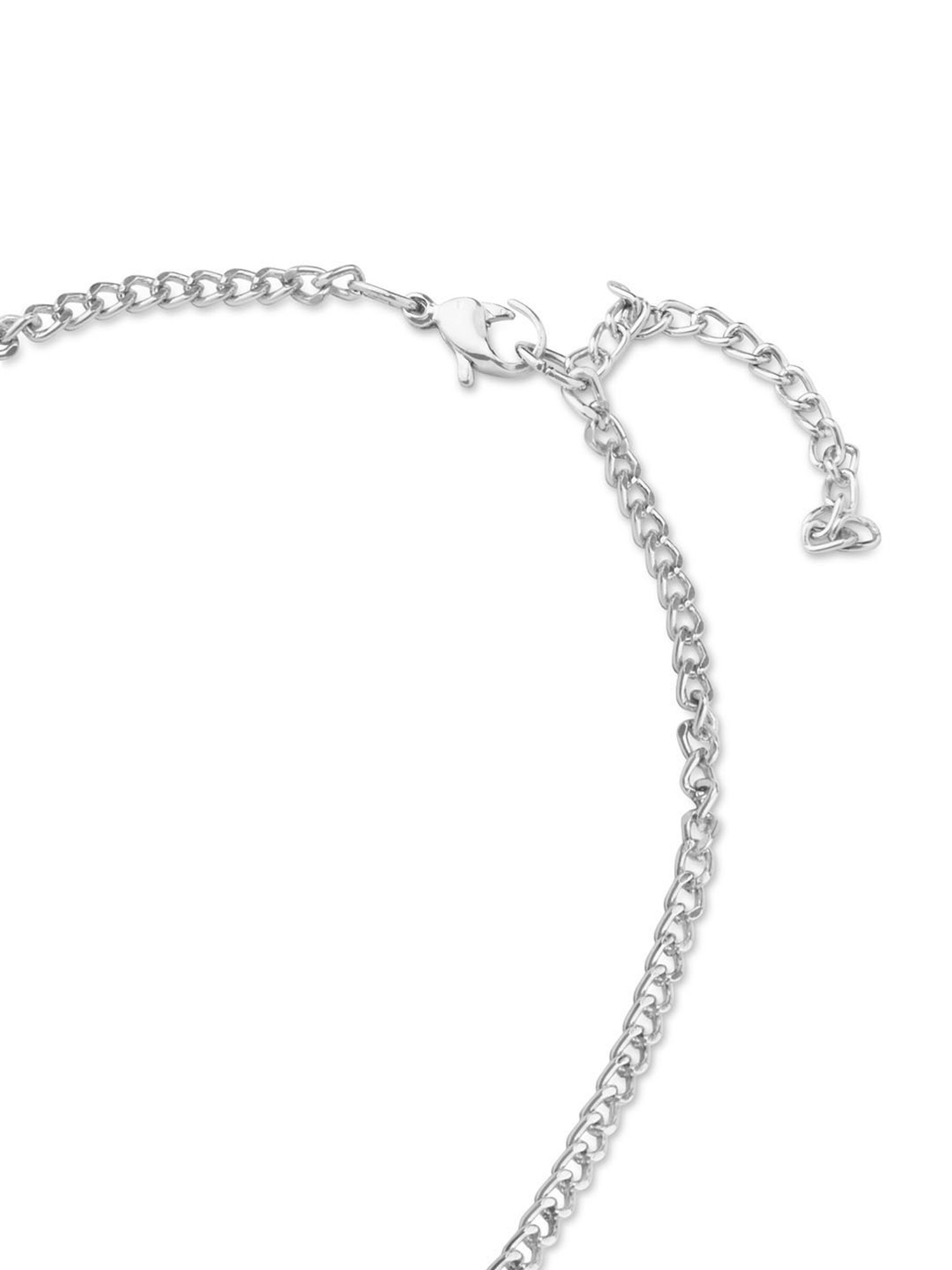 The Bro Code Silver-Plated Hammered Arrow Pendant Necklace for Men