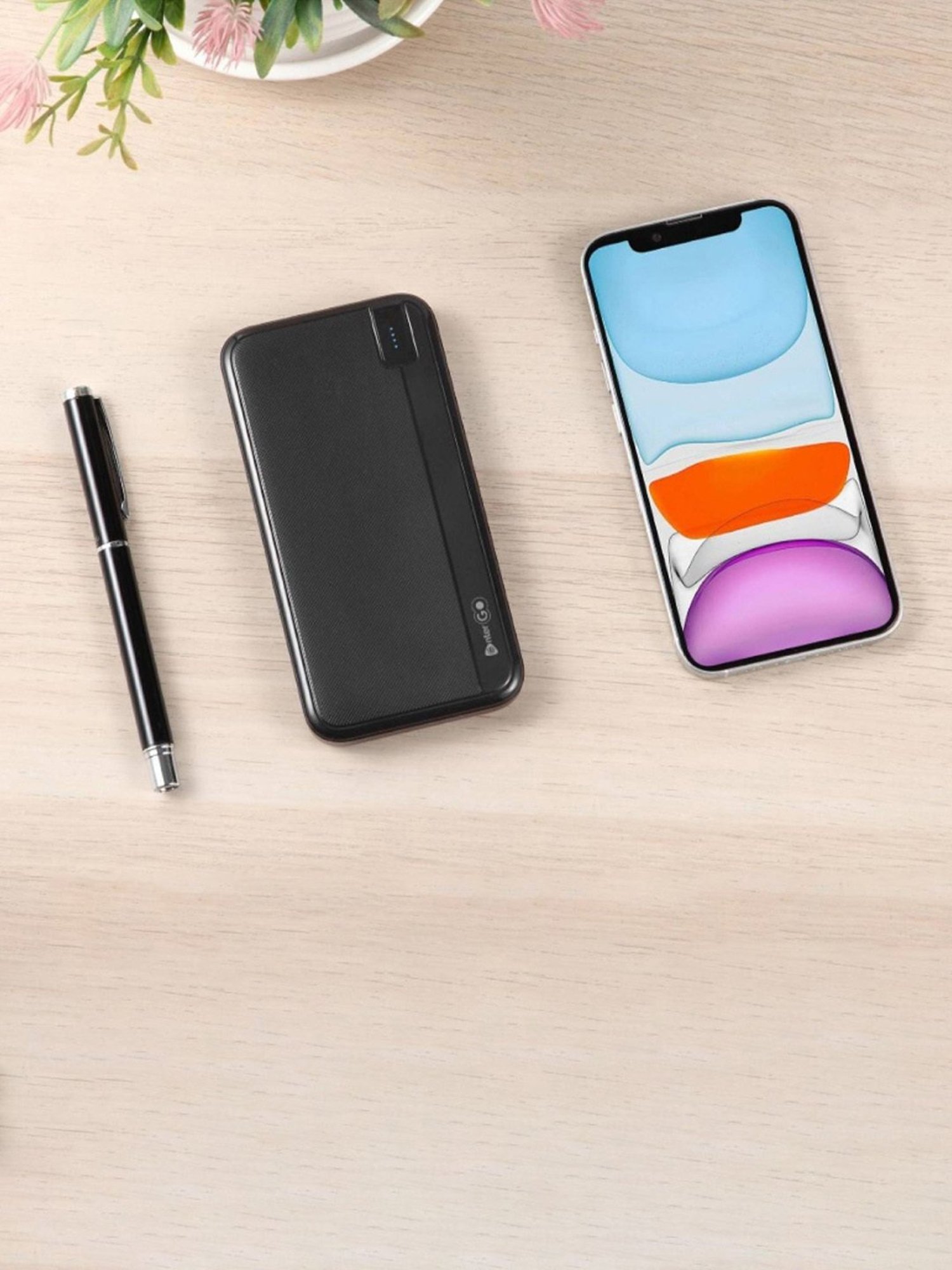 Enter 10000 mAh Power Bank (Black, Wallet 1)