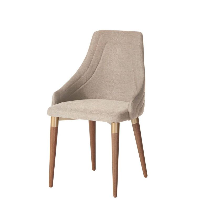 Utopia 2.0 Dining Armchair Dark Beige - Manhattan Comfort