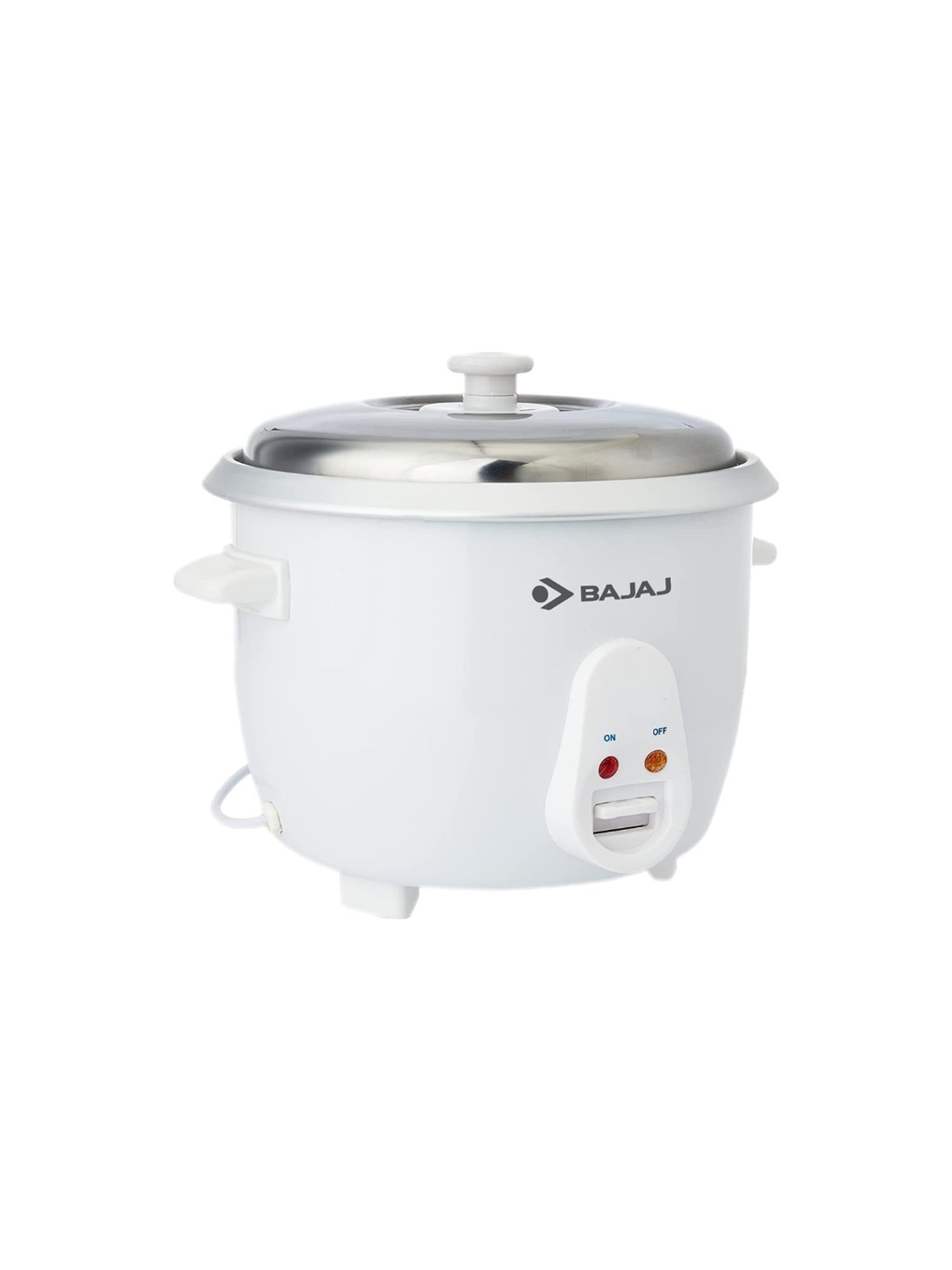 Bajaj RCX 1.8 DLX Rice Cooker 1.8 Litre (White)
