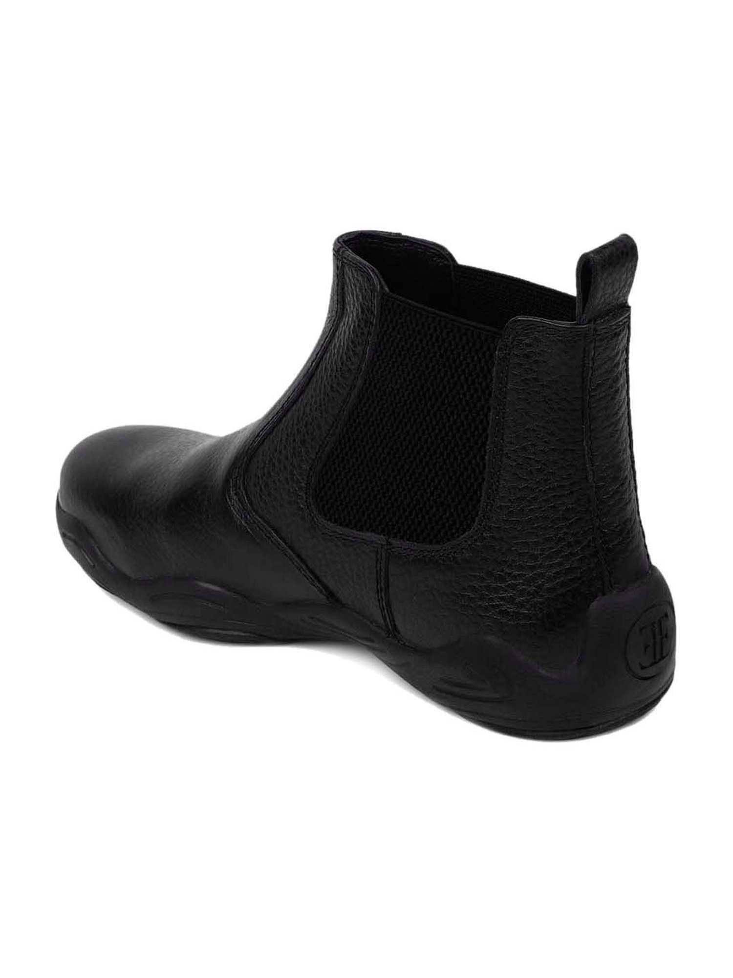 EZOK Men's Black Chelsea Boots