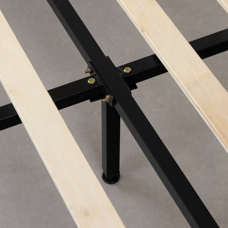 Full Fusion Complete Upholstered Bed  Medium Gray  - South Shore