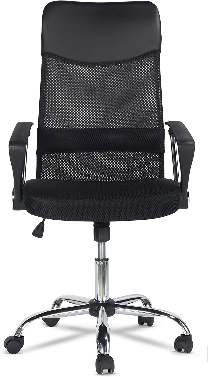 High Curved Back Executive Mesh Home Office Desk Computer Chair Ergonomic Height Adjustable Swivel Seat (9767)