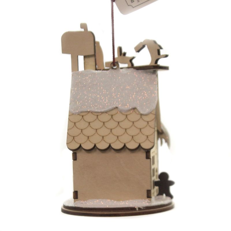 Ginger Cottages 5.0" Polar Post Office Ornament Mail Box Penguins  -  Tree Ornaments