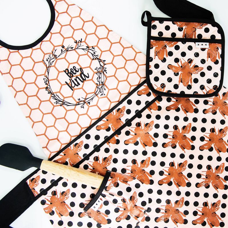 Cotton Bee Kind Apron - Simply Whimsical
