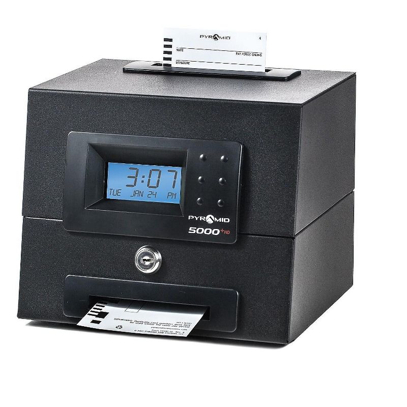 Square Industrial Table Clock - Stonebriar Collection