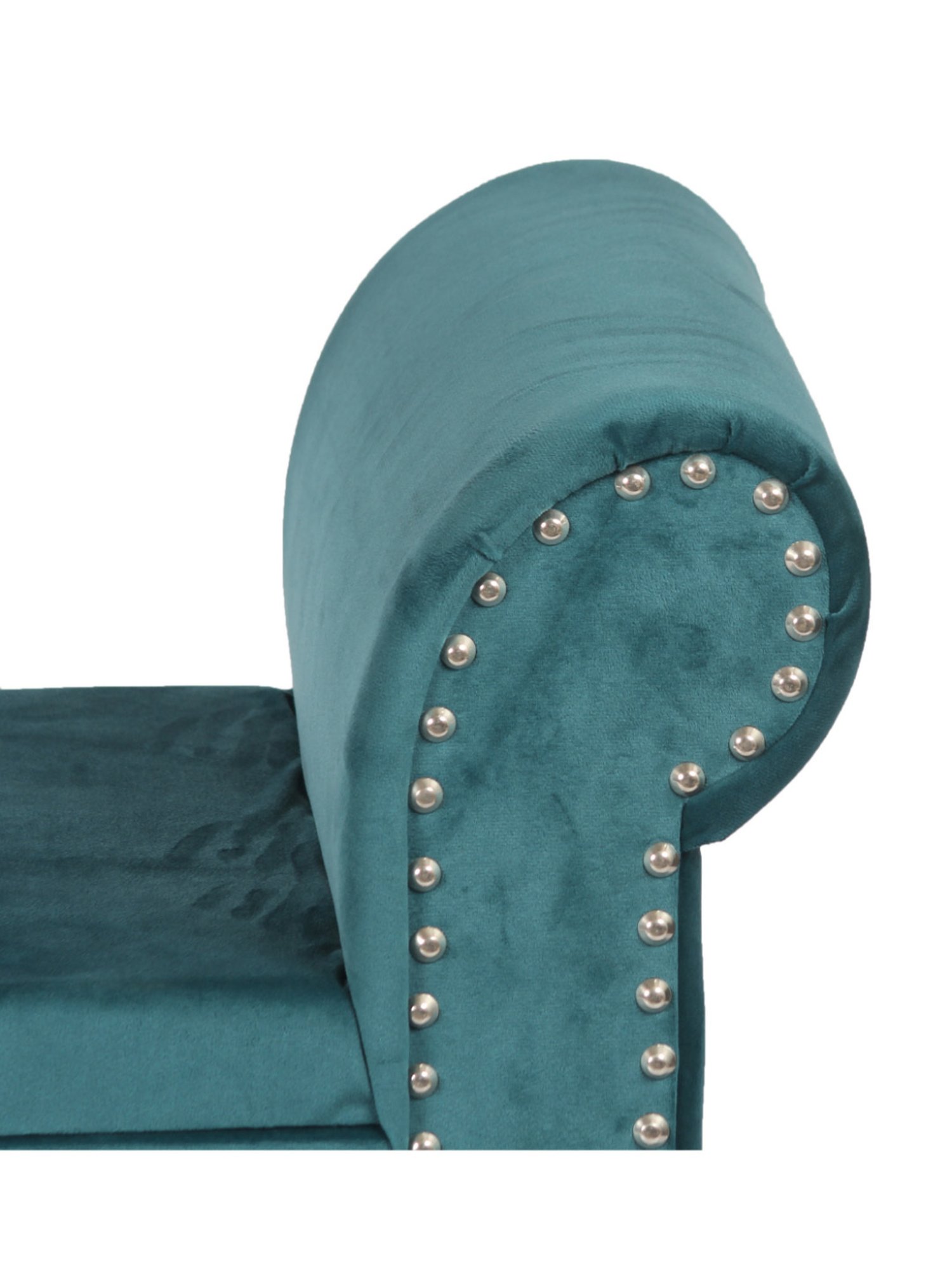 Chumbak Jodhpur Sailor Solid Blue Sheesham Wood Bench