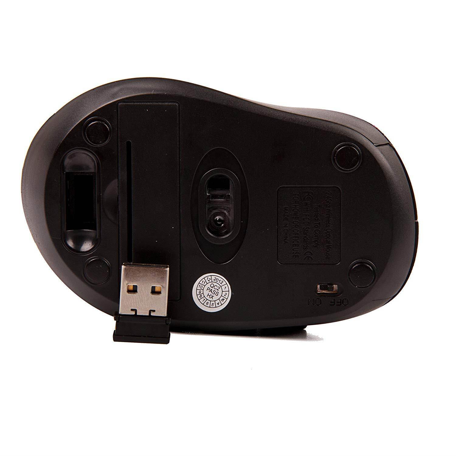 Samsung 9 Series Accessories Black Gloss Wireless Mouse for your Notebook + LIVE LAUGH LOVE Wrist band