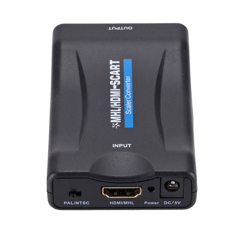 HDMI to Scart converter Video Converter with us power adapter