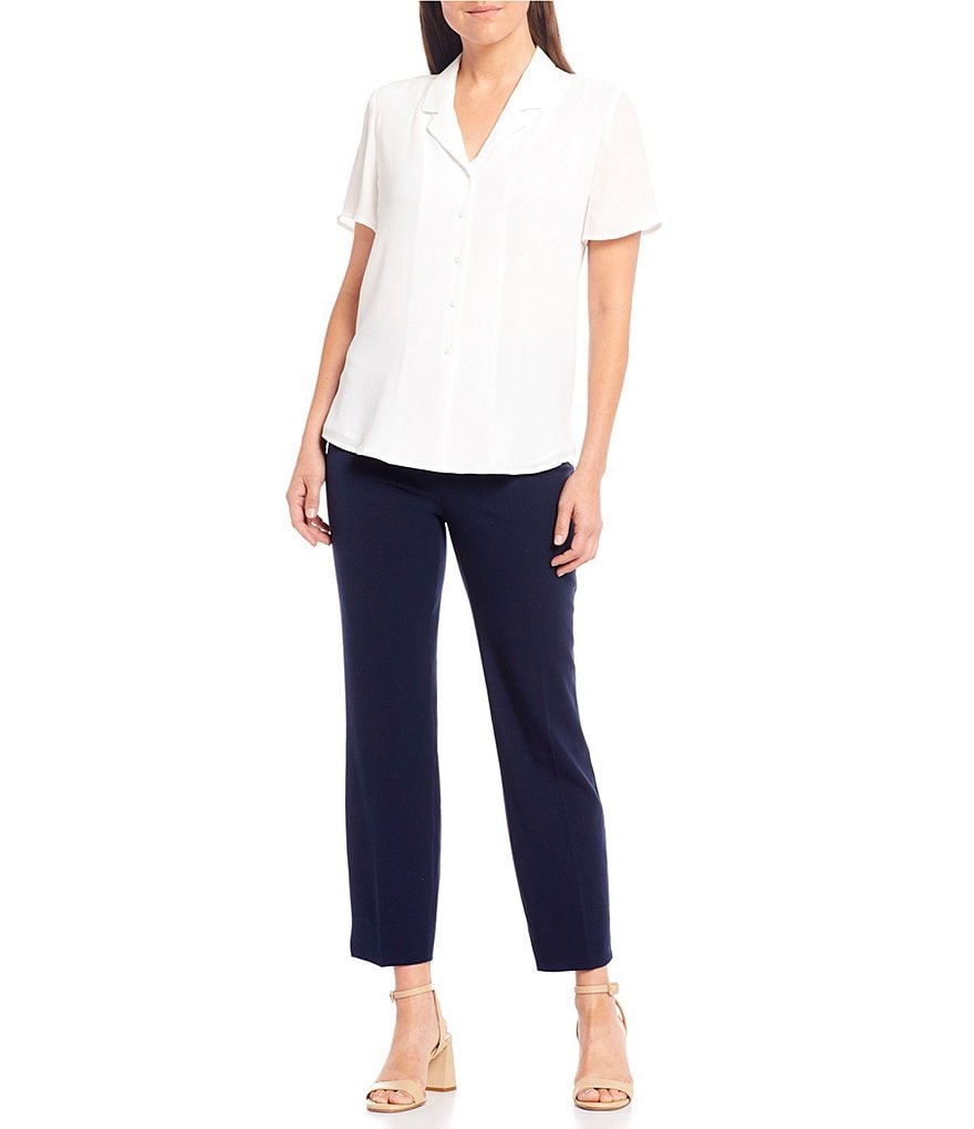 Investments the PARK AVE fit Pull On Classic Ankle Pants