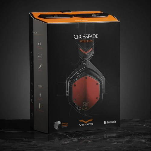 V-MODA Crossfade Bluetooth Headphones (Phantom Chrome)