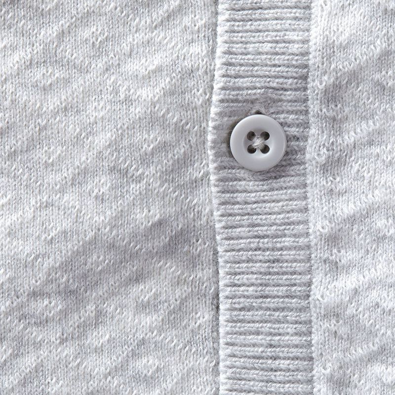 Hope & Henry Baby Layette Ivory Romper Size 0-3 Months, Grey, 0-3 Months