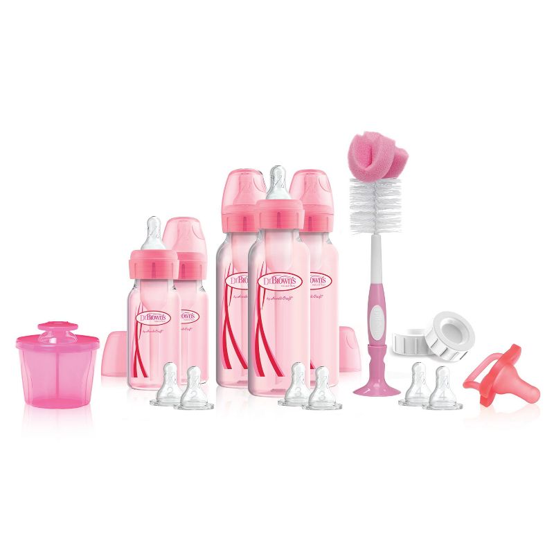 Dr. Brown's Options+ Baby Bottle Gift Set - Pink