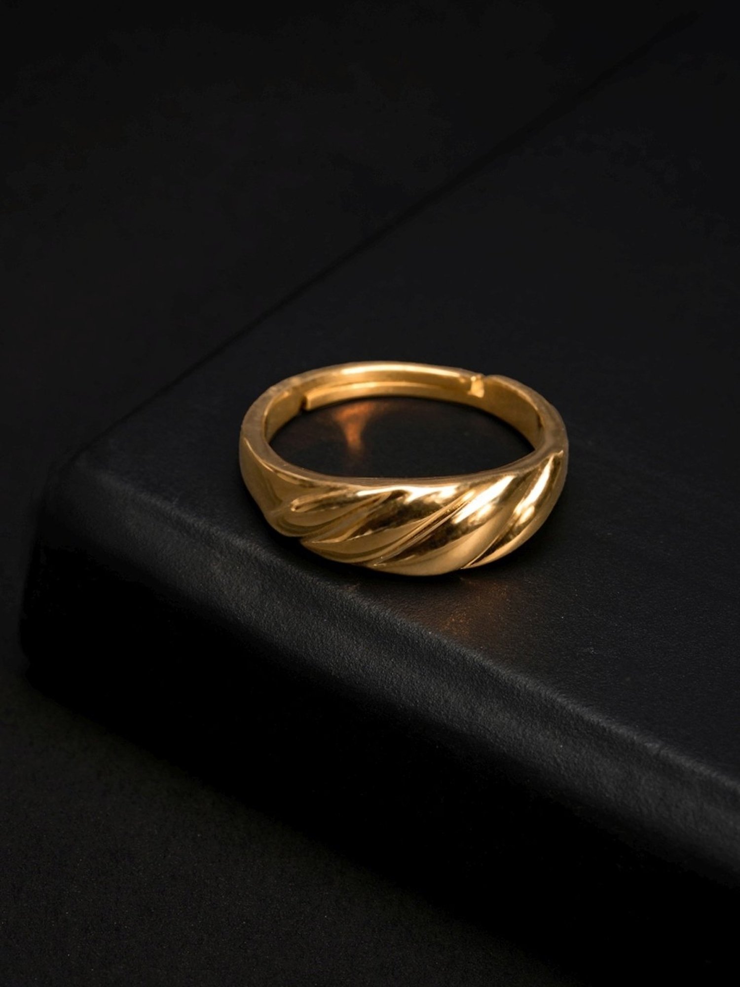 Palmonas Bold Gold Vermeil Ring