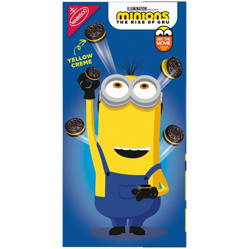Nabisco Minions Mini Oreo Cookies Limited Edition Cookies - 12ct