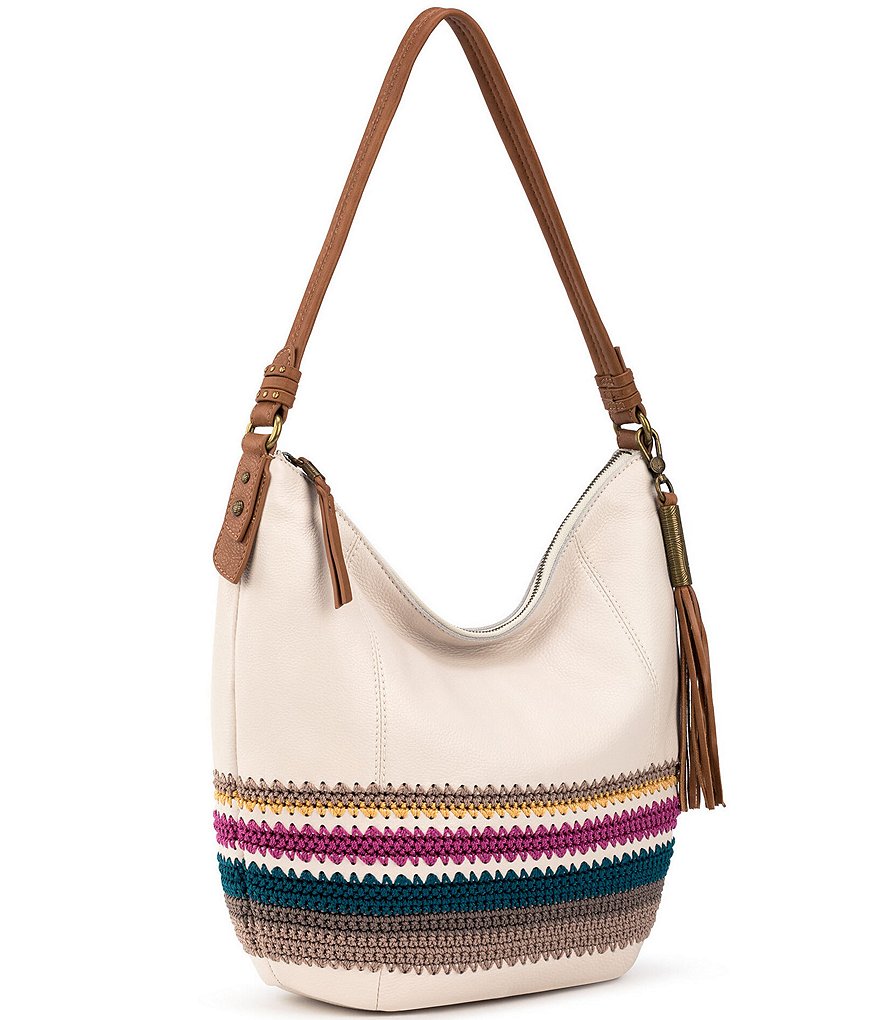 Dooney & Bourke Signature Hydrangea Monogram Collection Floral Hobo Bag