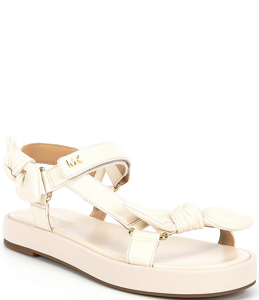 MICHAEL Michael Kors Phoebe Flatform Bow Detail Sandals