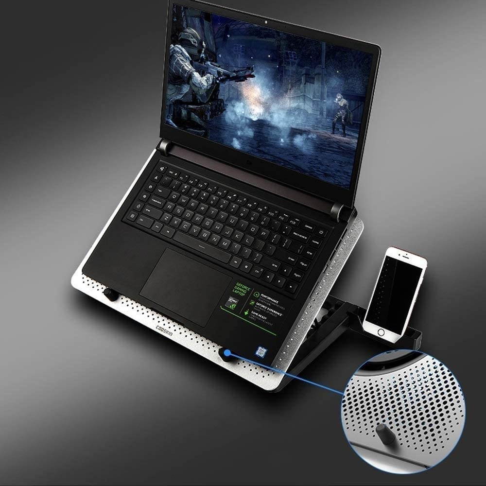 Computer Cooler USB Cooling Fan Laptop Notebook Cinema Cooler USB External Heat Sink Computer Bracket High Speed Mute Cool Pad (Color : NO.3)