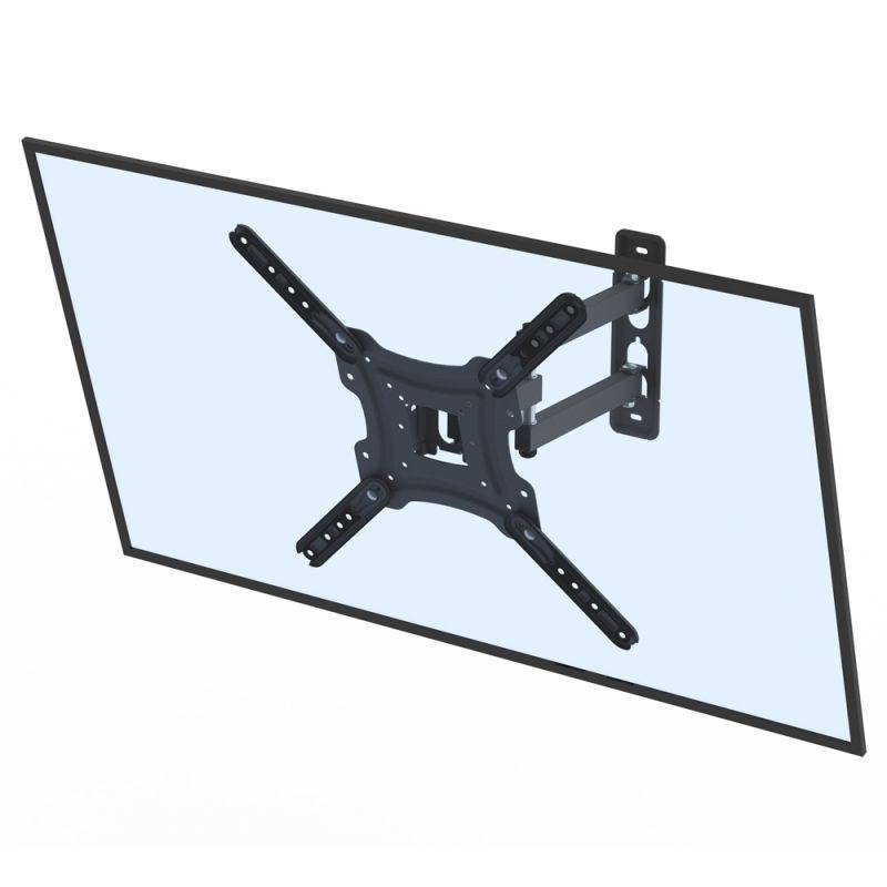 Universal TV Mounts TV Bracket TV Wall Mount Bracket with Spirit Level VESA 400x400mm 60lbs Loading for 26-55 Inches TVs