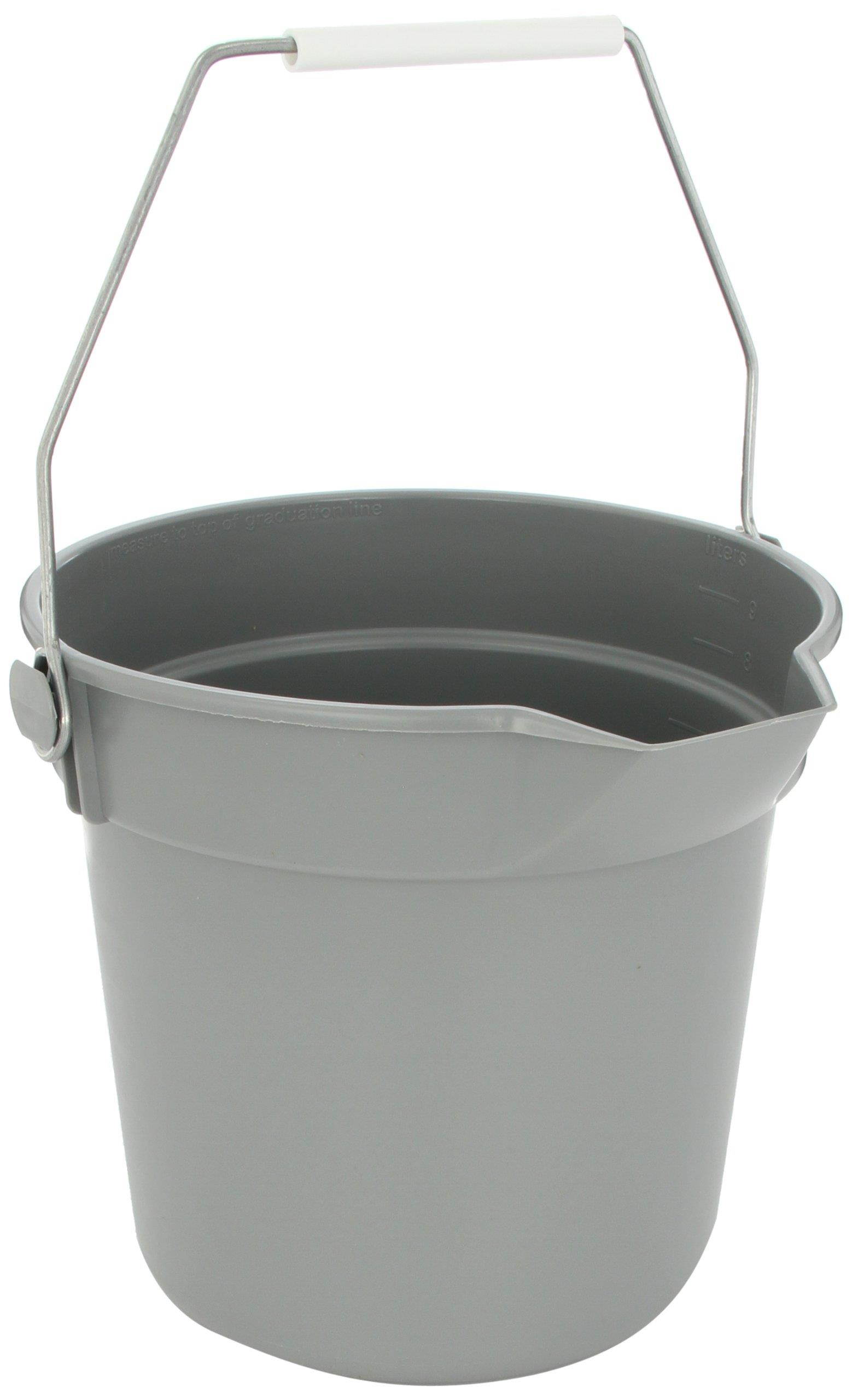 Impact Deluxe Hvy-Dty Bucket 10Qt Gray 5510