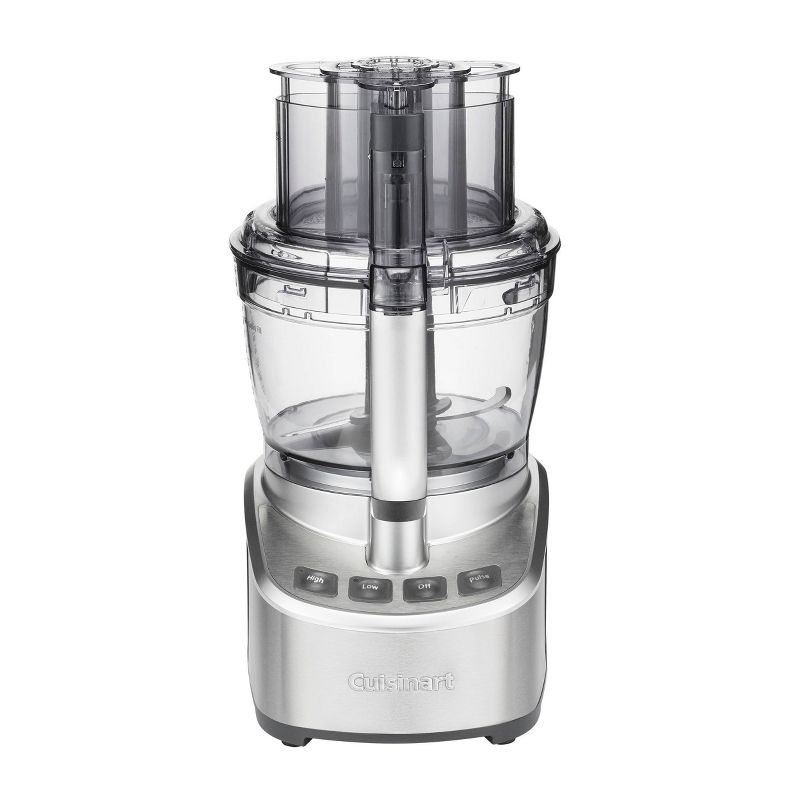 KitchenAid 2 Speed Pulsing Meal Prep Compact Mini Food Processor Chopper with 3.5 Cup Working Bowl, Contour Silver (Certified Refurbished)