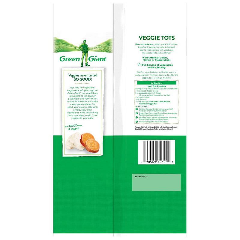 Green Giant Veggie Tots Frozen Sweet Potato & Cauliflower - 14oz