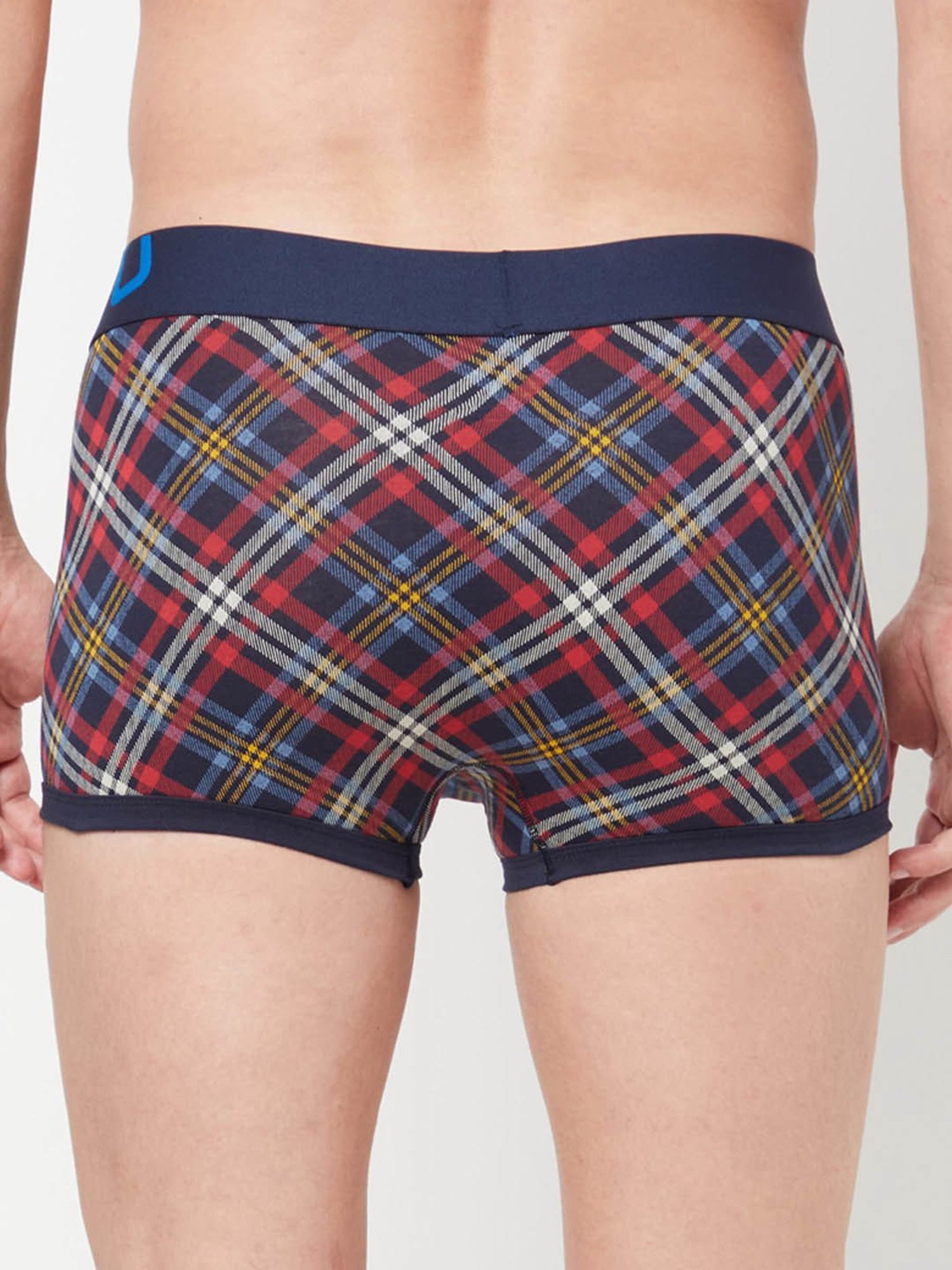 Zoiro Total Eclipse & Black Regular Fit Printed Trunks - Pack Of 2