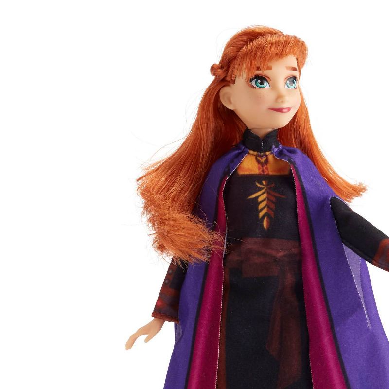 Disney Frozen 2 Anna Fashion Doll With Dress and Cape
