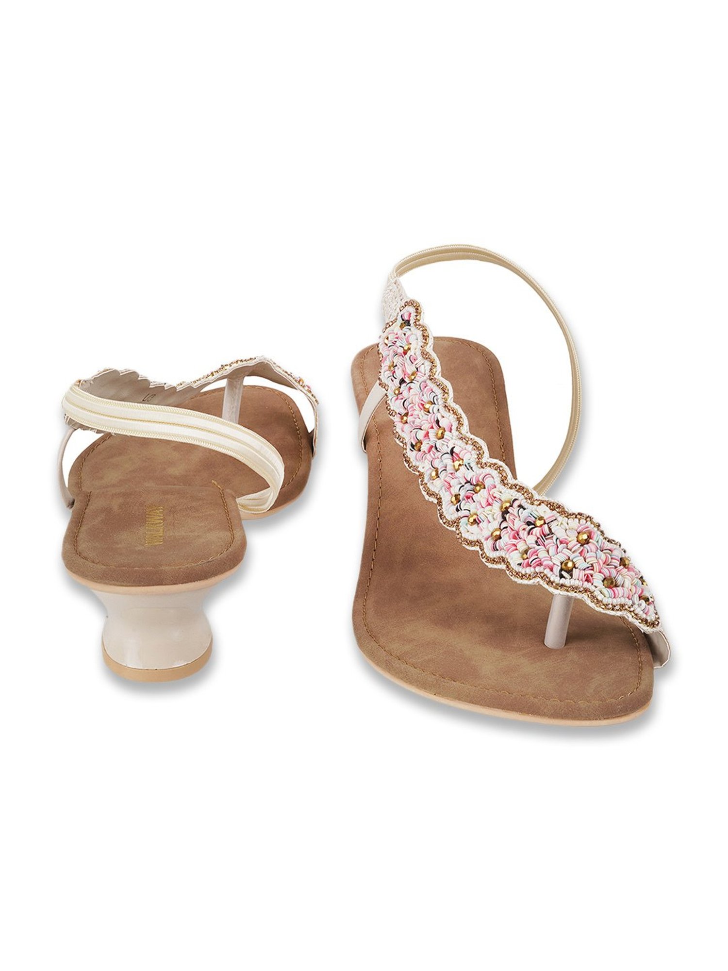 Walkway Women's Gold Toe Ring Sandals