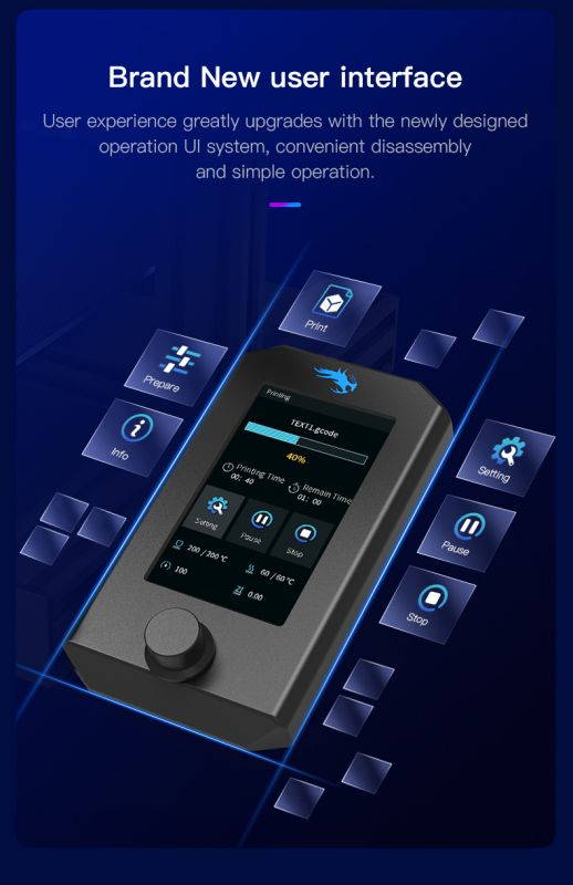 Creality Ender 3 V2 Upgraded 3D Printer with Silent Motherboard Meanwell Power Supply Carborundum Glass Platform and Resume Printing 220x220x250mm FDM(Fused Deposition Molding) PLA/PETG/ABS/TPU