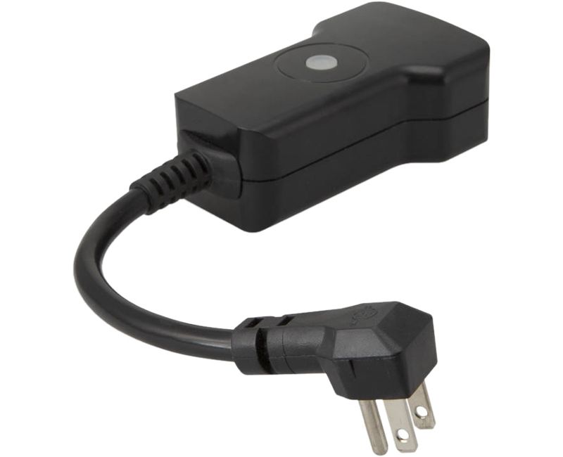 Amped Wireless Outdoor Smart Plug with 2 Sockets - 2 x AC Power Female - 120 V AC / 15 A - Alexa, Google Assistant Supported