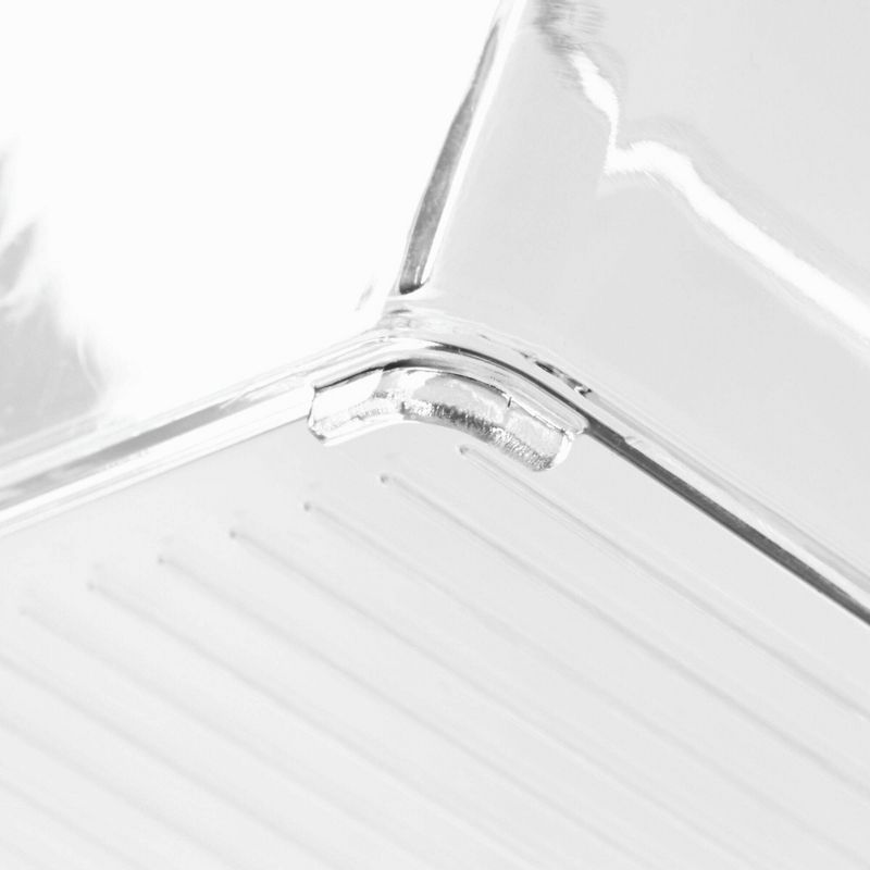 iDESIGN 16"x6"x3" Kitchen 4pk Binz Set Clear