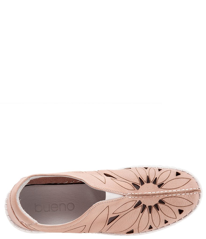 Bueno Labella Floral Laser Cut Slip-Ons