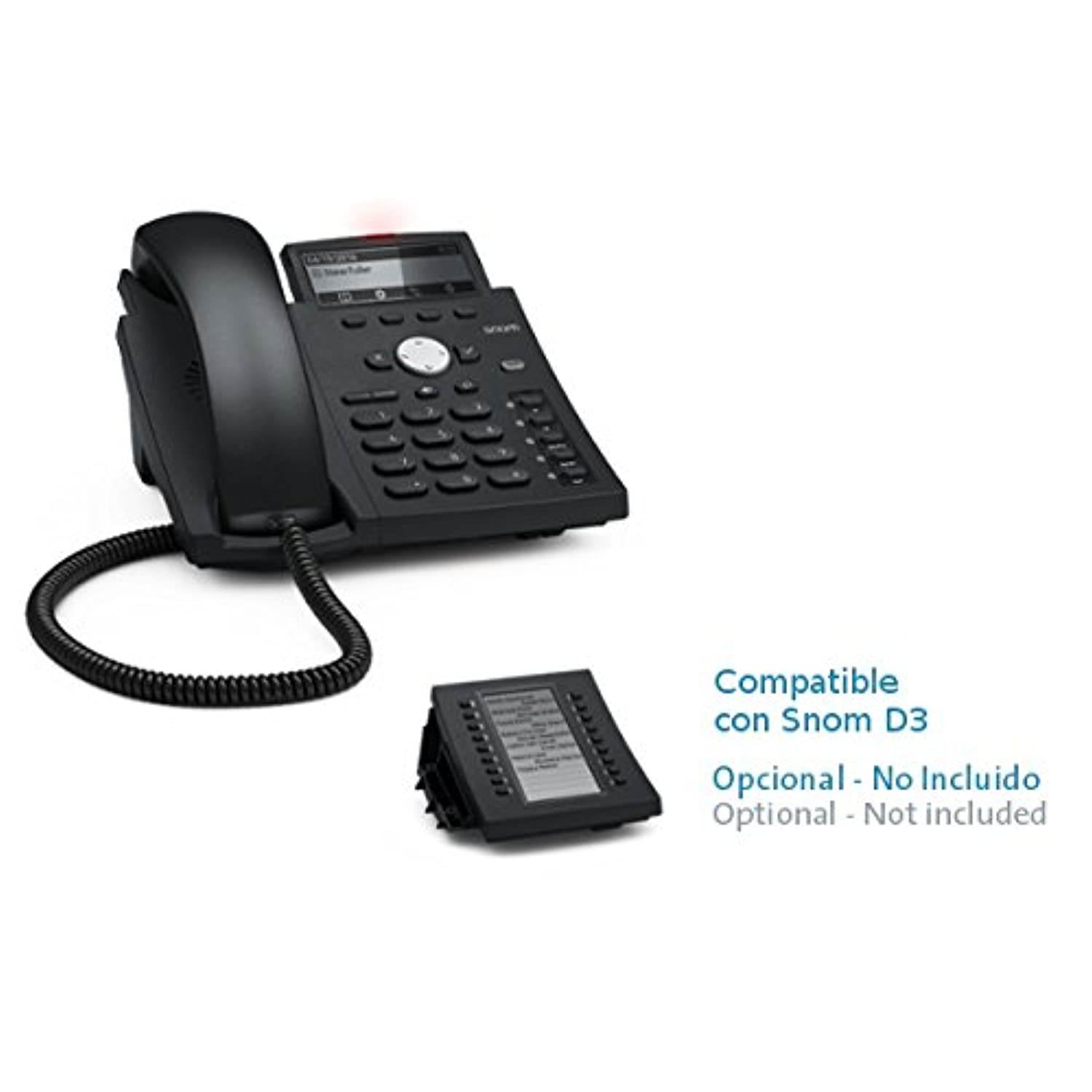 Snom SNO-D305 HD Audio IP Desk Telephone with 4 Line 3.8" Display