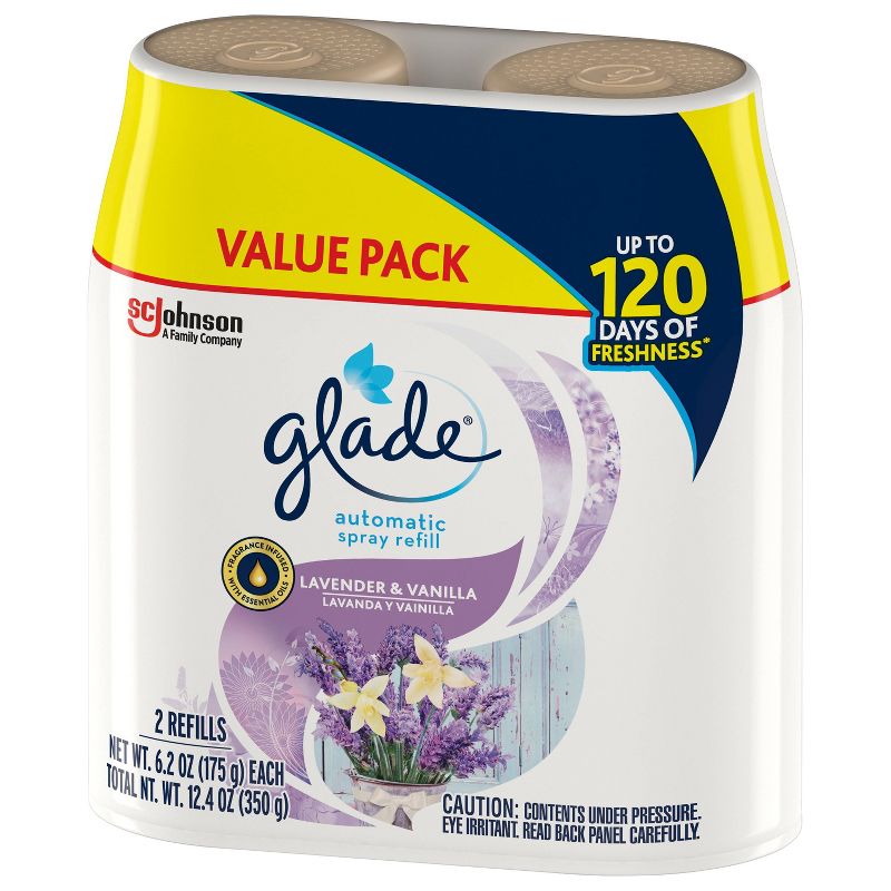 Glade Air Freshener - Lavender Vanilla - 2pk/12.4oz
