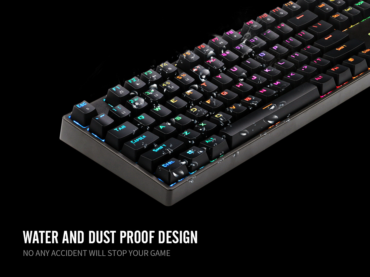 TKL RGB Mechanical Gaming Keyboard KITCOM NK60T Linear/Quiet-Red Switch Fast Actuation Compact 87 Keys Tenkeyless Detachable USB Type-C NKRO Computer Laptop Wired Keyboard for Windows PC/MAC Gamers