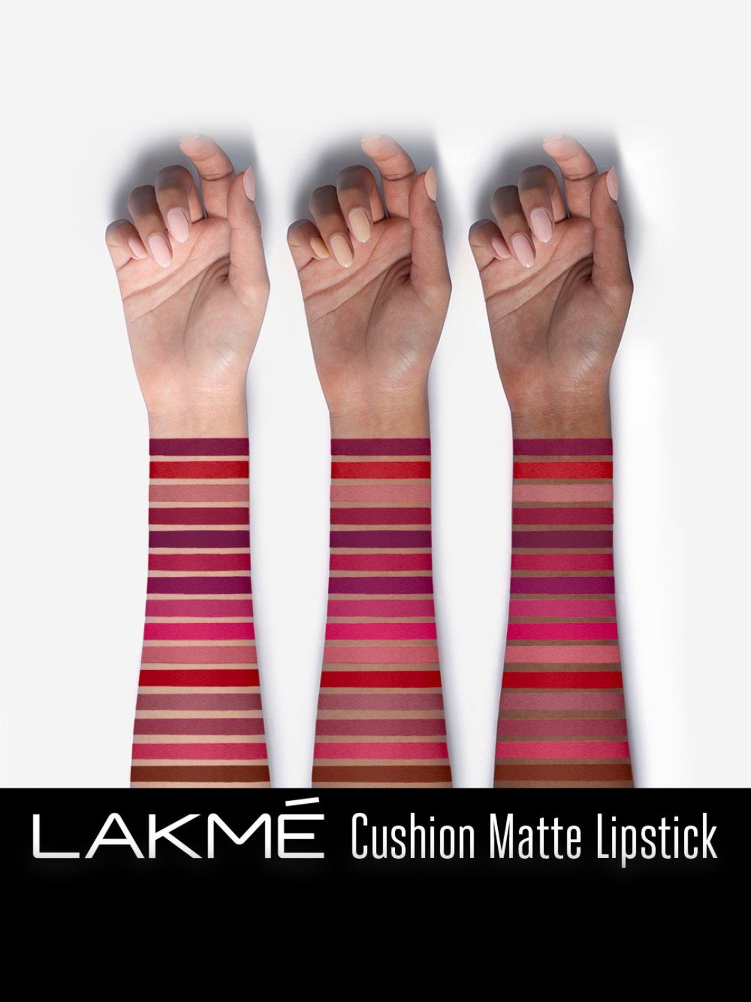 Lakme Cushion Matte Lipstick Pink Petal - 4.5 gm