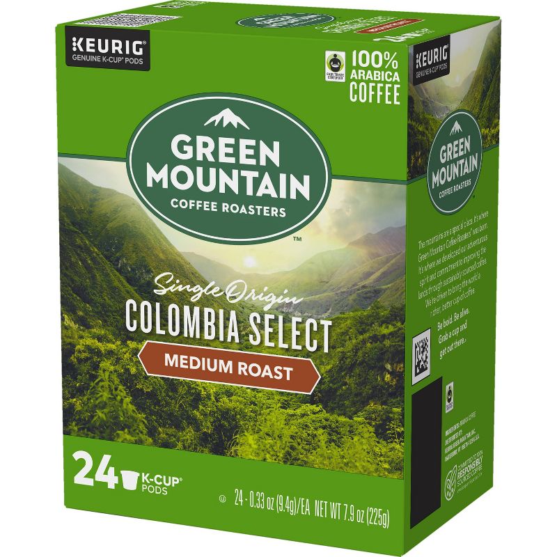 Green Mountain Coffee Colombia Select Keurig K-Cup Coffee Pods - Medium Roast - 24ct