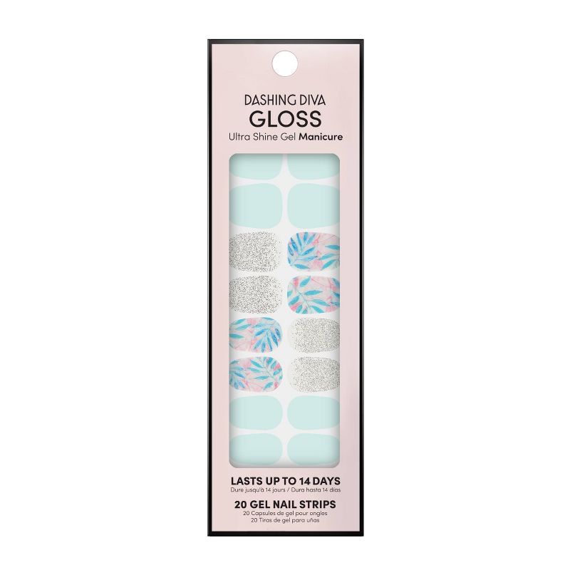 Dashing Diva Gloss Palette Nail Art Kit - Isle of Capri Mini - 20pc