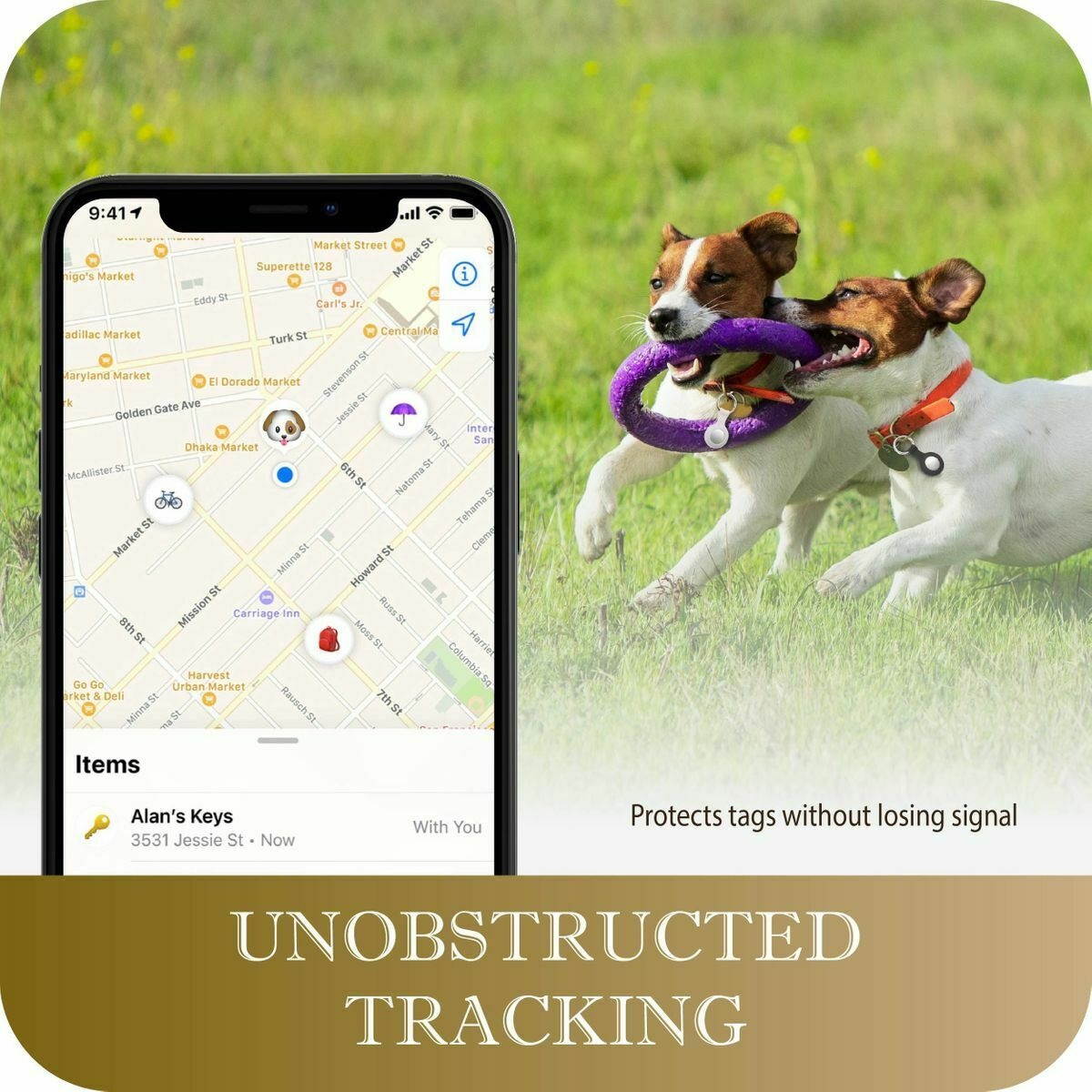 2 x Case For AirTag AirTags keychain Holder Ring Accessories Silicone White/Pink