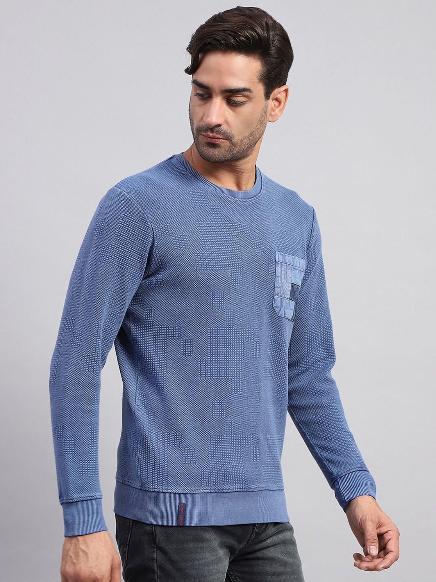 Monte Carlo Blue Regular Fit T-Shirt