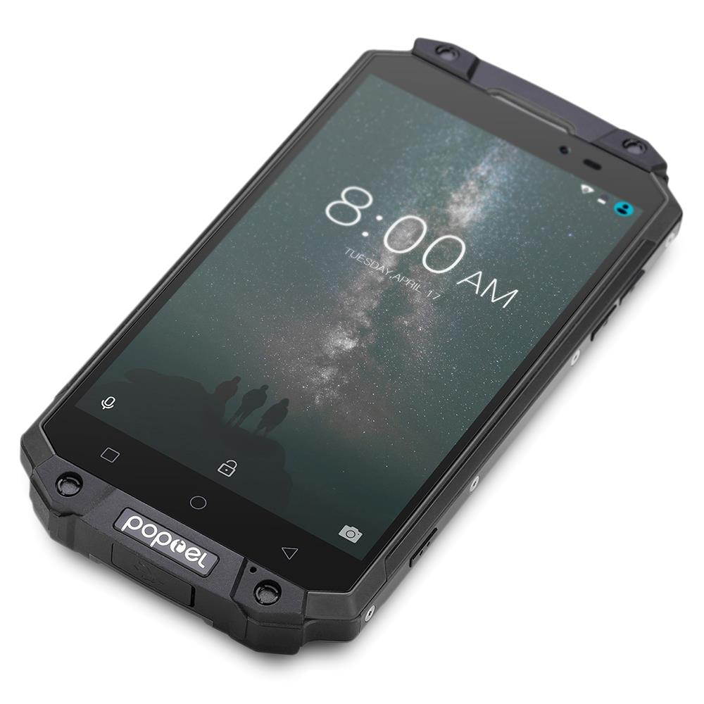 Unlocked Cell Phone poptel P9000 MAX 4G Phablet IP68 MTK6750V Octa Core 4GB RAM 64GB ROM 9000mAh