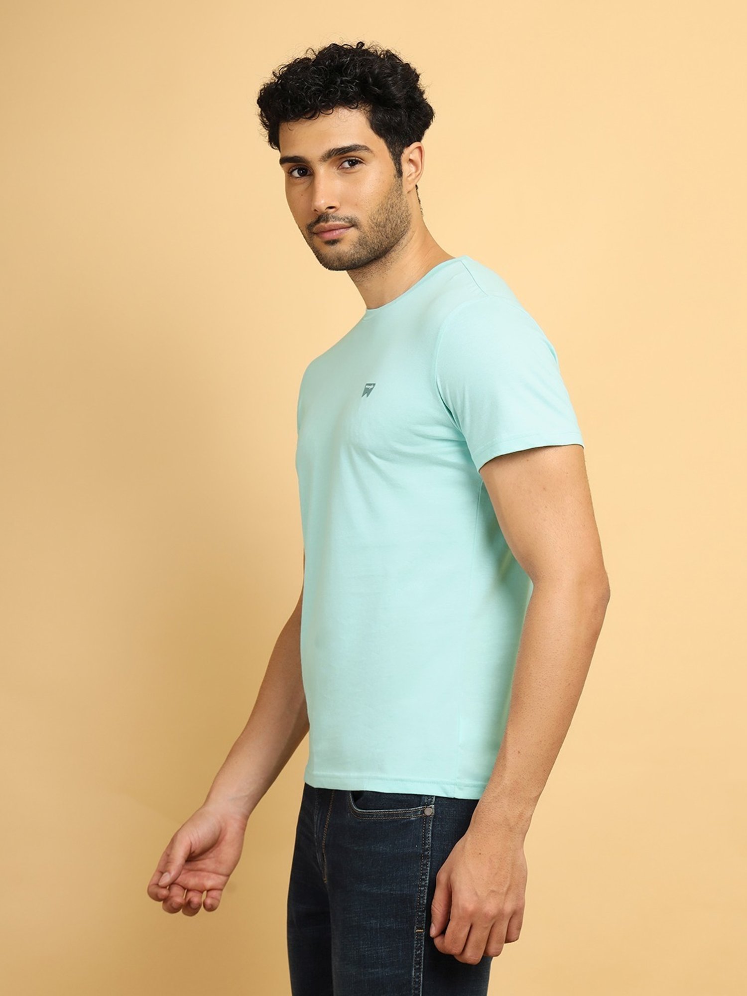 Wrangler Icy Morn Cotton Regular Fit T-Shirt