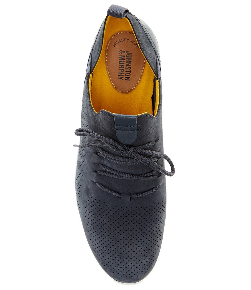 Johnston & Murphy Men's Amherst Nubuck Lace-Up Sneakers