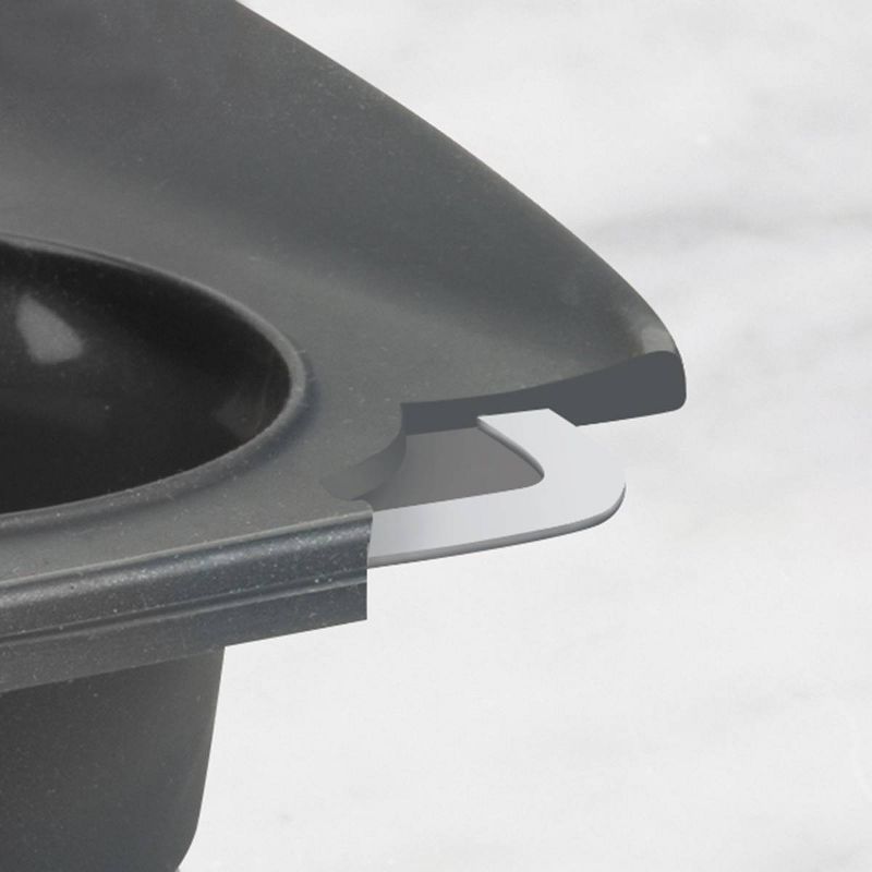 Trudeau Square Cake Pan Confetti Blue 8" x 8"