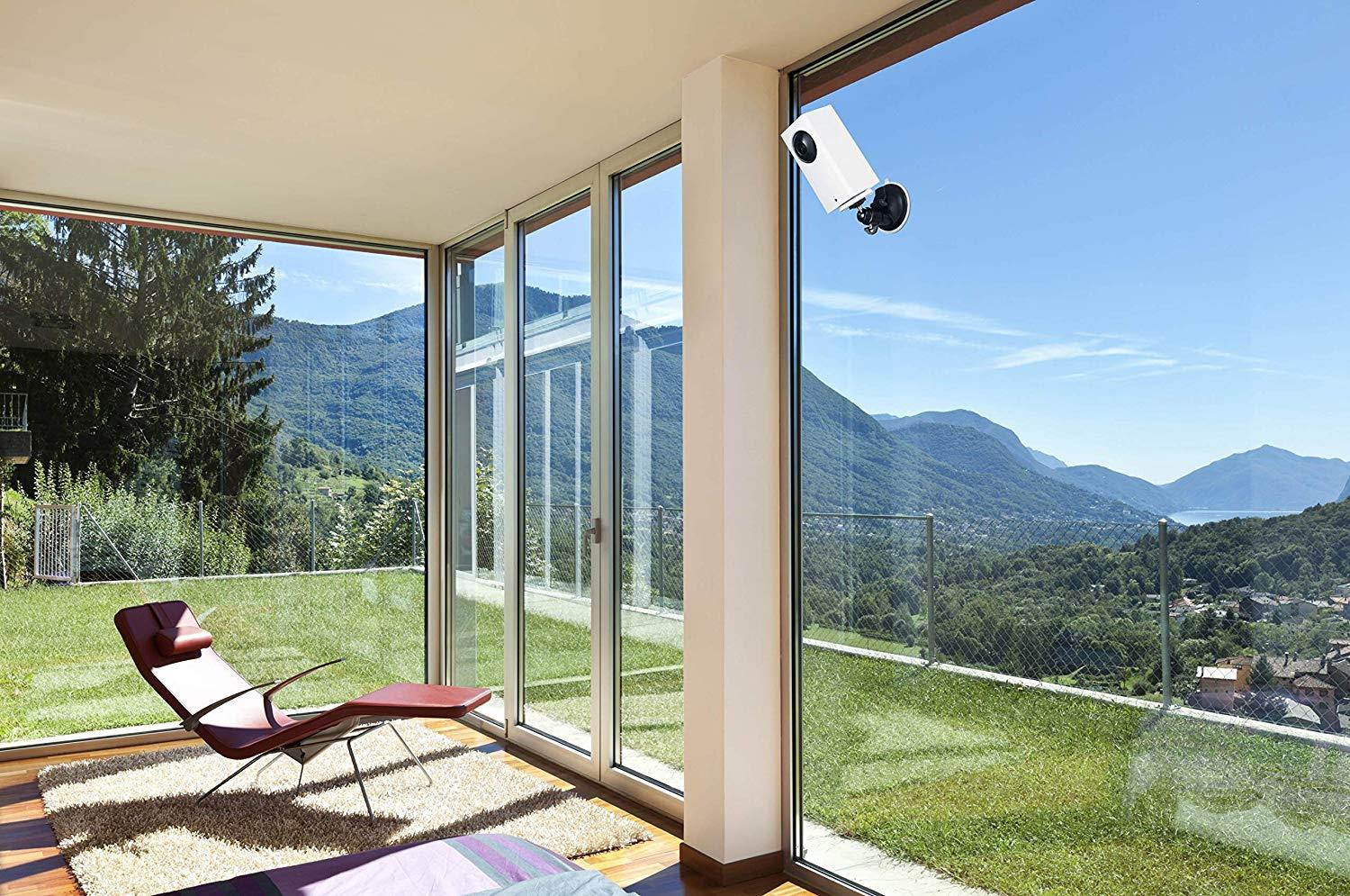 Wasserstein Versatile Suction Cup Mount with Universal Screw Compatible with Wyze Cam Pan - Extra Flexibility for Your Wyze Cam Pan (2-Pack, Black)