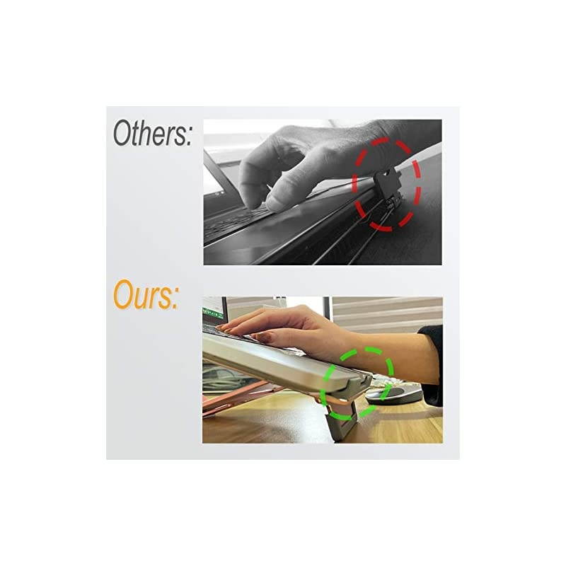 in 1 Laptop Notebook Stand 9 Angles 3 Folding Modes Portable Ergonomic Angled Laptop Aluminum Stand Adjustable Height Laptop Holder with SlideProof Silicone for Laptop 10~156 Rose Pink