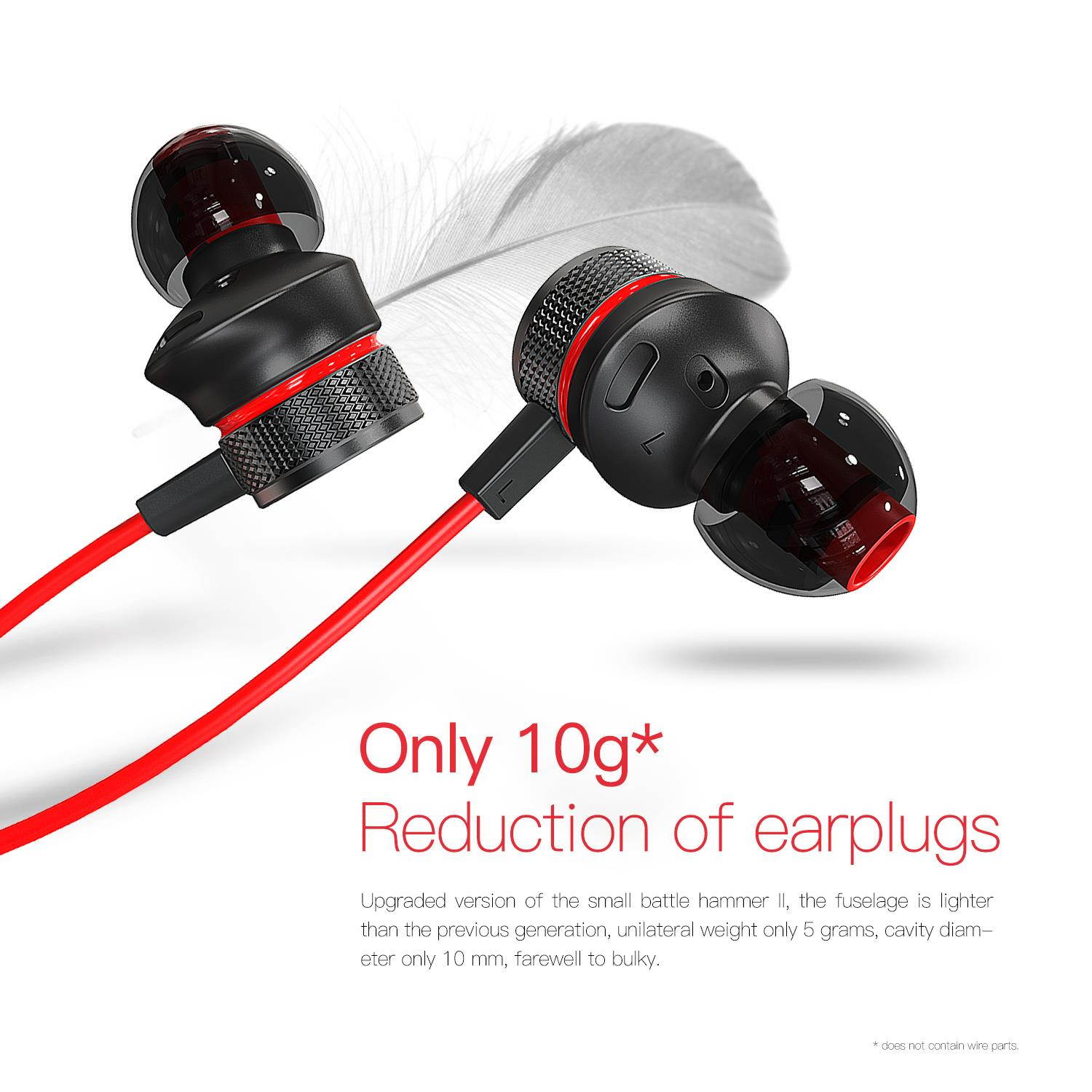 G15 In-Ear Metal Wired Gaming Earphone with Noise-Reducing Microphone Gaming Headset for Mobile Phone Games