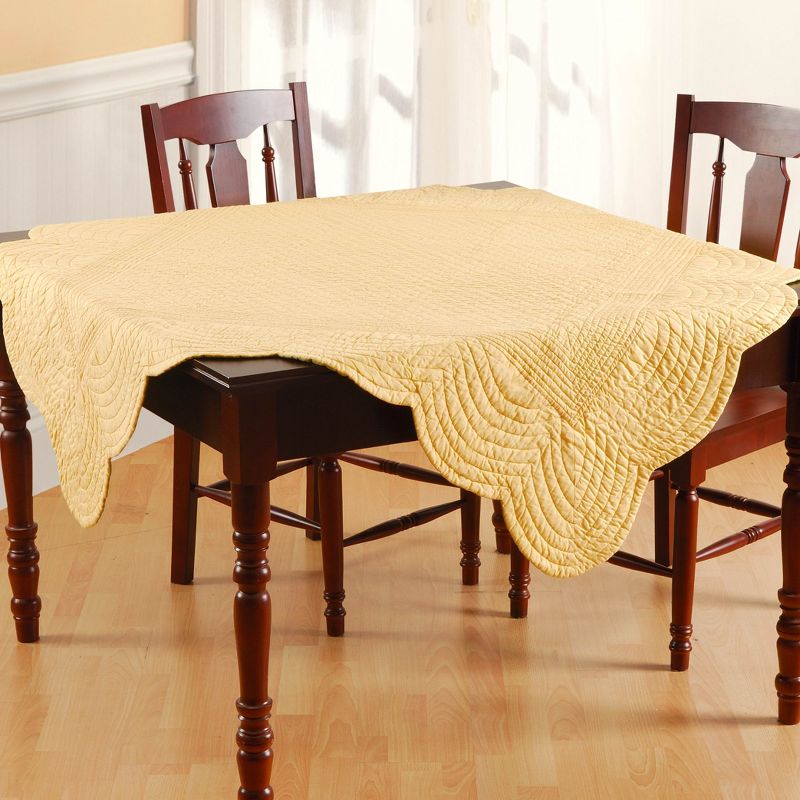 C&F Home Green & Yellow Table Topper